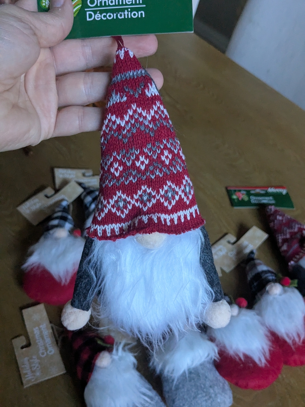 9 New Holiday Gnome Ornaments